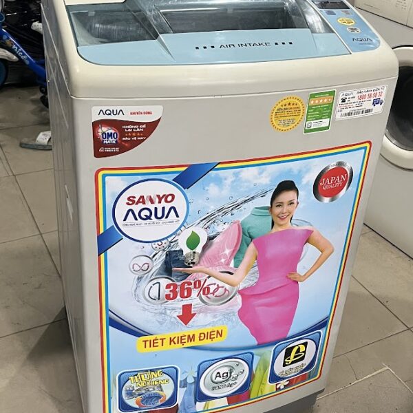 MÁY GIẶT AQUA 7 KG AQW-K70AT MỚI 95%
