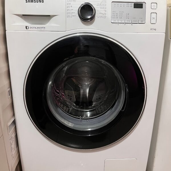 Máy giặt cũ Samsung inverter 8.0 kg WW80J4233GW/SV mới 95%