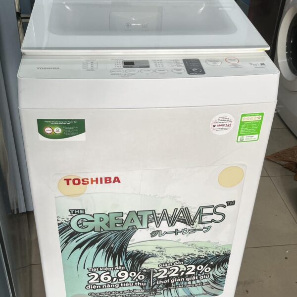 Máy giặt cũ Toshiba 7 kg AW-K800AV(WW) mới 95%