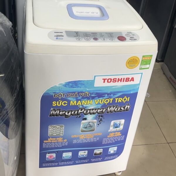 Máy giặt cũ TOSHIBA 7 Kg lòng inox không rỉ mới 95%