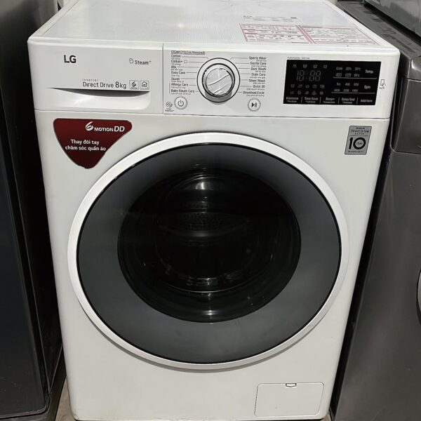 Máy giặt LG Inverter 8 kg FC1408S4W2 mới 95%