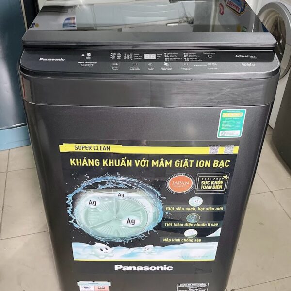 Máy giặt Panasonic NA-F90S10BRV 9 kg MỚI 99%
