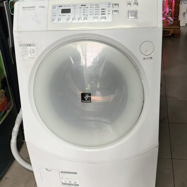 Máy giặt sấy Sharp ES-V220 giặt 9kg sấy 6kg Mới 95%