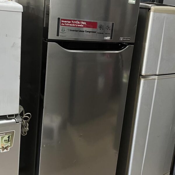 Tủ lạnh cũ LG inverter 255 lít tiết kiệm điện mới 95%