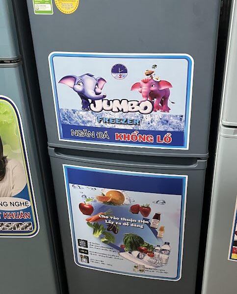 Tủ lạnh cũ Panasonic 126 lít không đóng tuyết