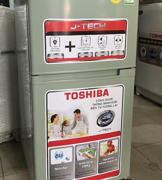 Tủ lạnh cũ Toshiba 100 lít không đóng tuyết